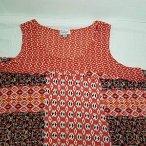 Avenue Flowy Patterned Tank